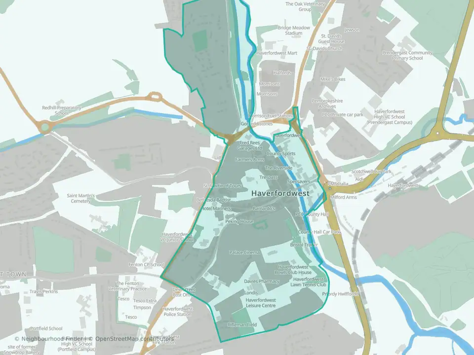 Haverfordwest: Castle