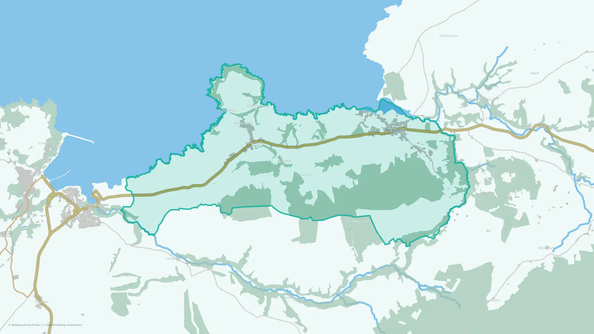 Newport and Dinas