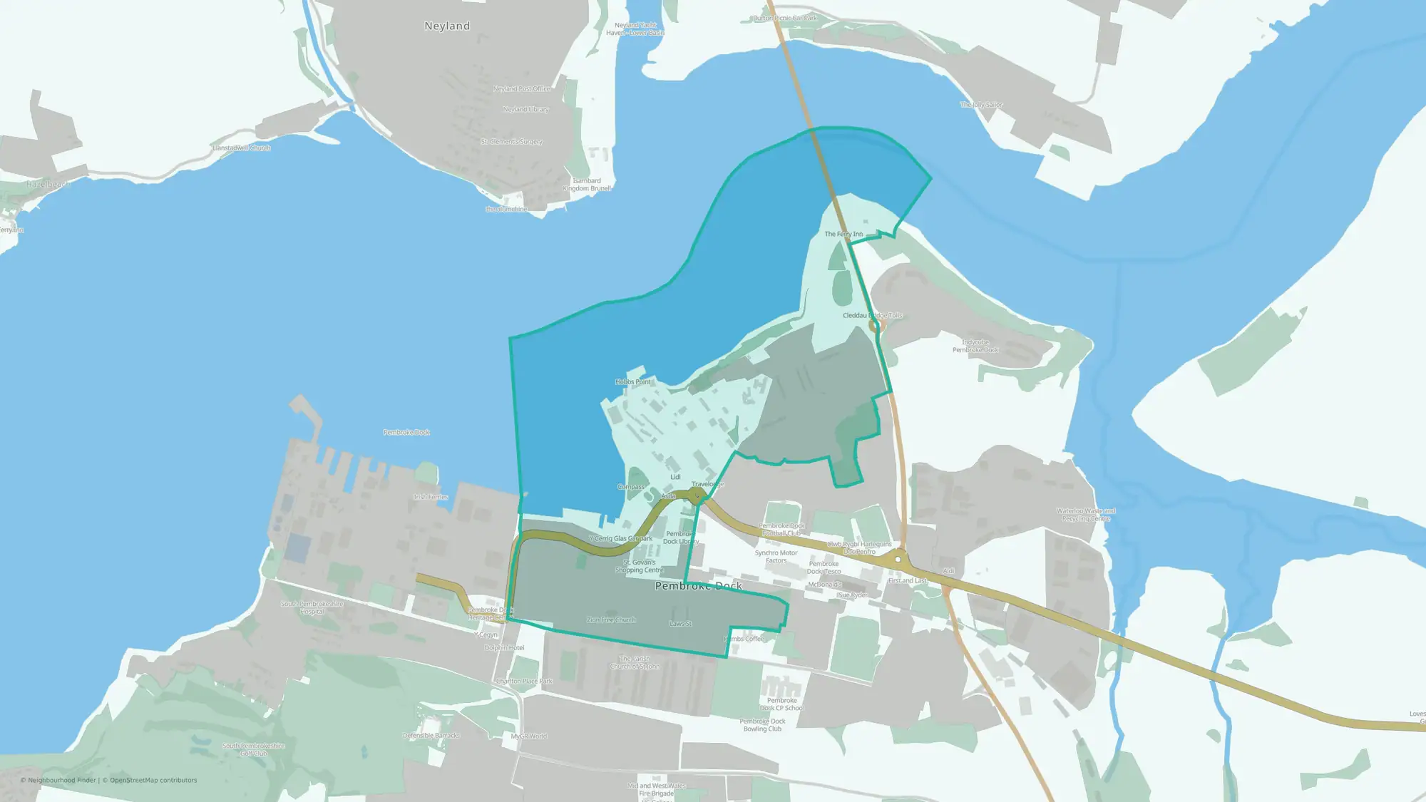 Pembroke Dock: Central