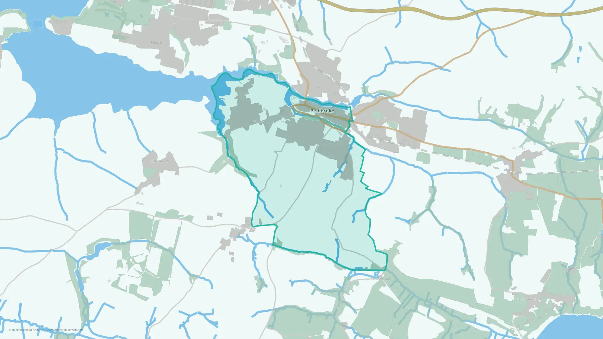 Pembroke: Monkton and St. Mary South