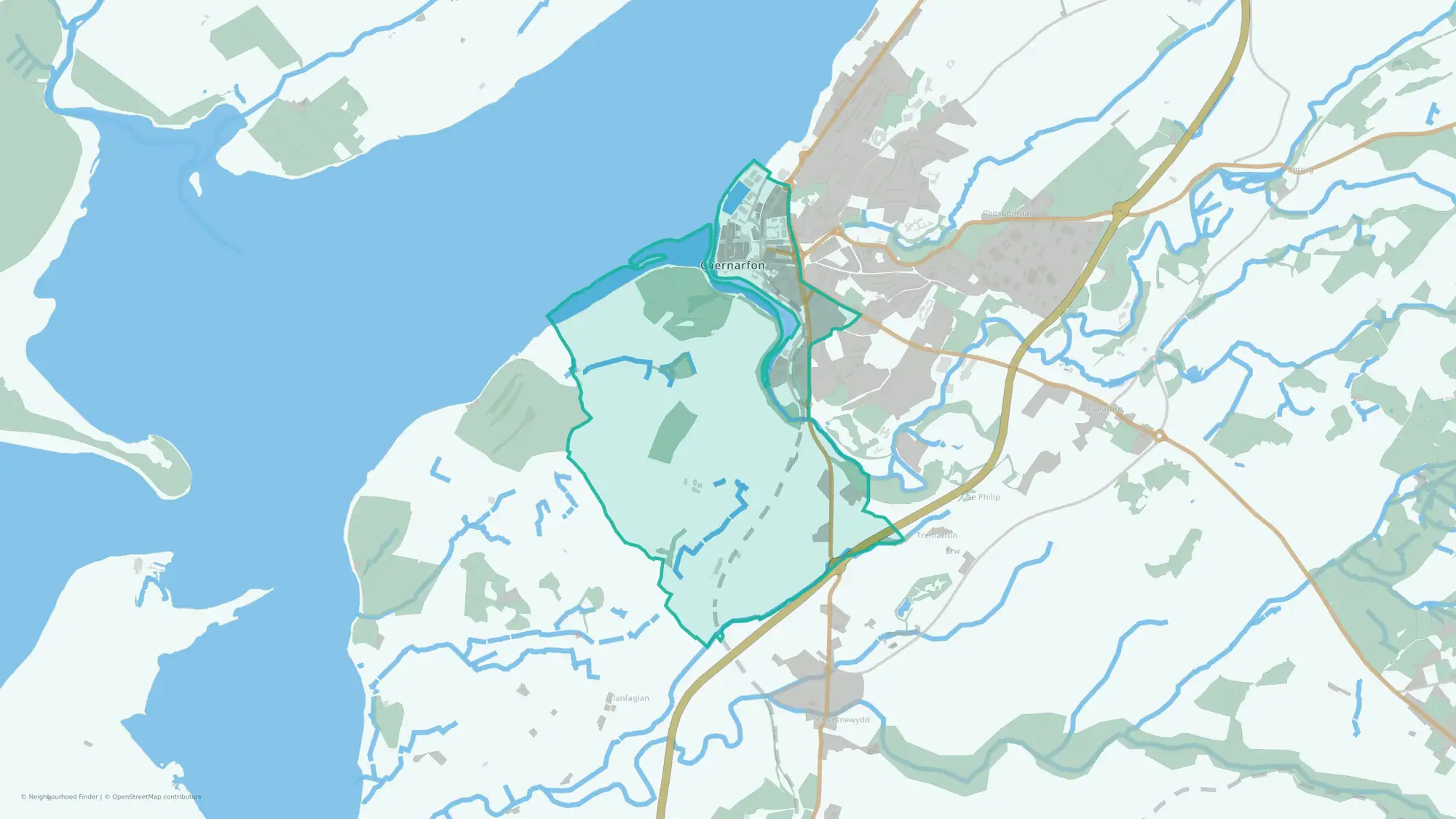 Canol Tref Caernarfon