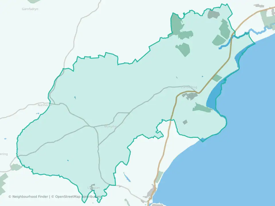 Llanbedrog gyda Mynytho