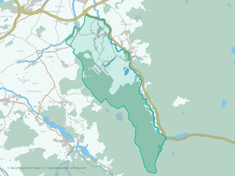 Tre-garth a Mynydd Llandygai