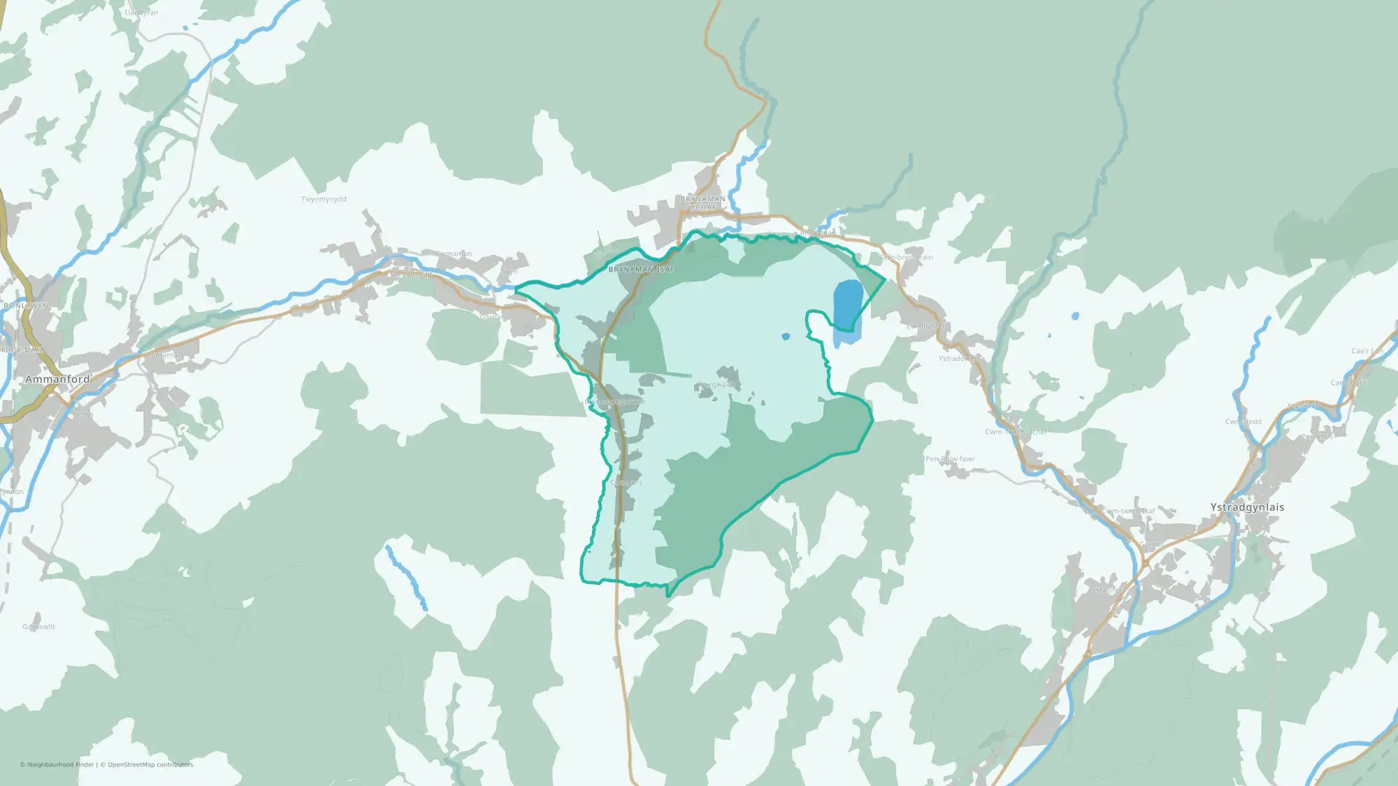 Gwaun-Cae-Gurwen and Lower Brynamman