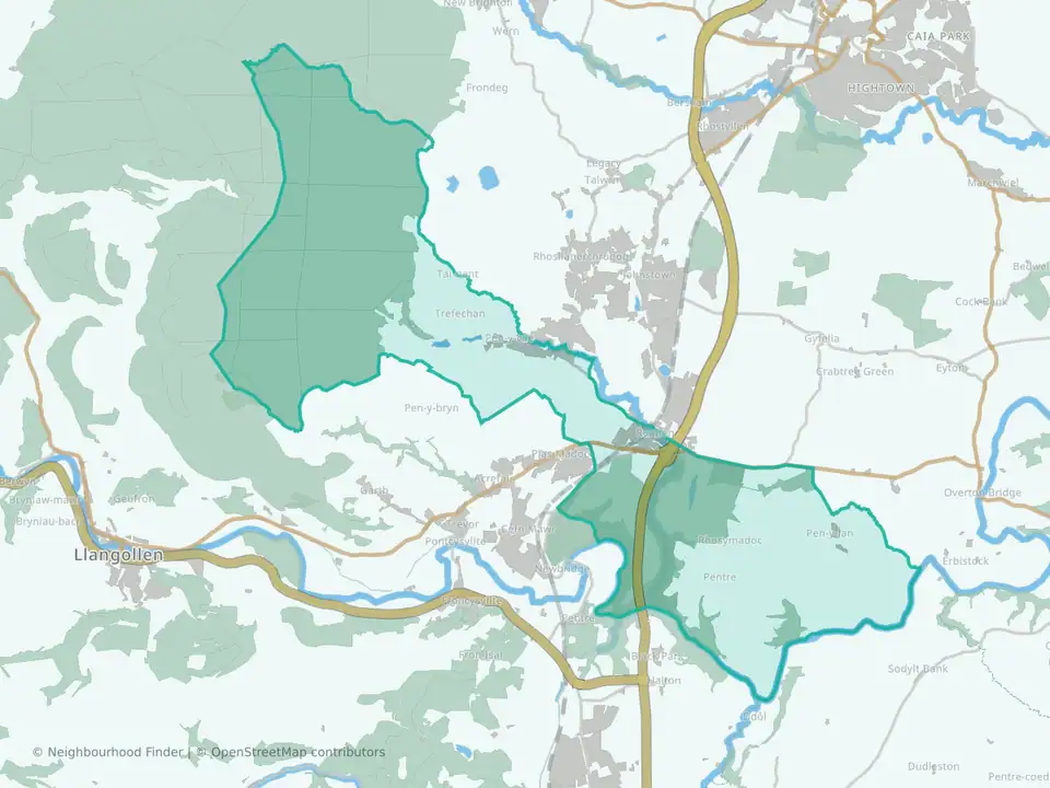 Penycae and Ruabon South