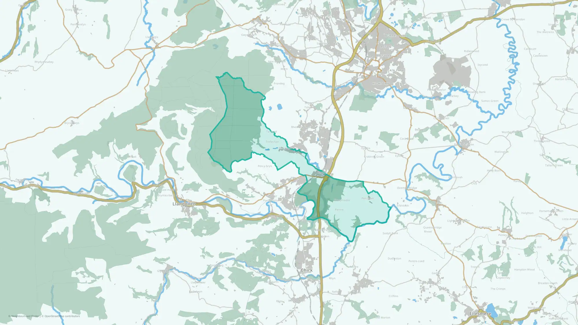 Penycae and Ruabon South