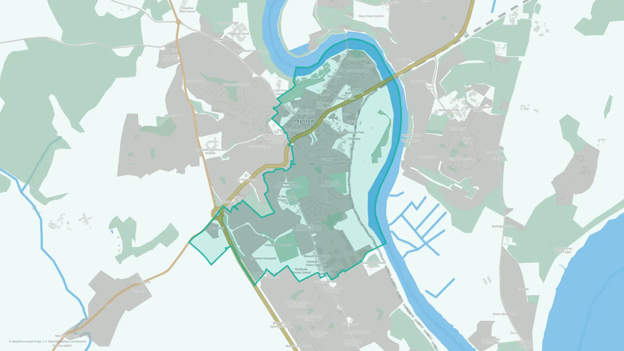 Chepstow Castle and Larkfield